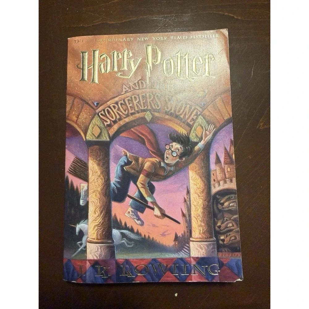 Harry Potter Ser.: Sorcerer's Stone by J.K. Rowling, Paperback, Scholastic, Ill…